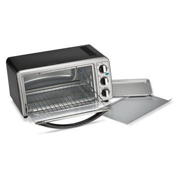 Toastmaster TM-183TR, 6-Slice Toaster Oven, Silver